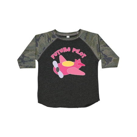 

Inktastic Future Pilot Gift Toddler Toddler Girl T-Shirt