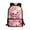 Pink Floral Axolotl, variant on HUIACONG Bear Dog Pattern Backpack for Middle School Girls Large Capacity Ergonomic Padded Straps Wear‑Resistant for Kids Students 6‑18 Daily Use