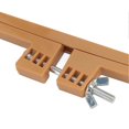 thumbnail image 2 of Double Layer Embroidery Frame Stitch Hoop Stand Adjustable Integrated ABS Needlework Holder Tool for Desktop Khaki, 2 of 4