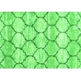 thumbnail image 1 of Ahgly Company Machine Washable Indoor Rectangle Trellis Green Modern Area Rugs, 8' x 12', 1 of 1