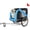 Black- Blue, variant on Large Dog Bike Trailer, Pet Cart Bicycle, All-Terrain Pet Carrier, Cargo Carrier, Durable Steel Frame for Travel, Cycling, Outdoor Adventures