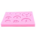 thumbnail image 4 of Molde para fondant resistente al calor fabricante de chocolate reutilizable saludable para hacer pasteles de chocolate ANGGREK Otros, 4 of 8