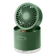 thumbnail image 1 of Ventilador de escritorio Gloria humidificador de nebulización Regalo refrigeración Adultos Niñas Verde, 1 of 6