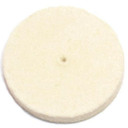 

Solid Felt Wheel Buff 1-1/2 x 3/8 Item No. 17.416
