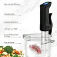 thumbnail image 4 of WiFi Slow Cookers,Sous Vide Precision Cooker,Thermal Immersion Circulator 1000 W, Precise Cooker with Recipes on APP, 4 of 11