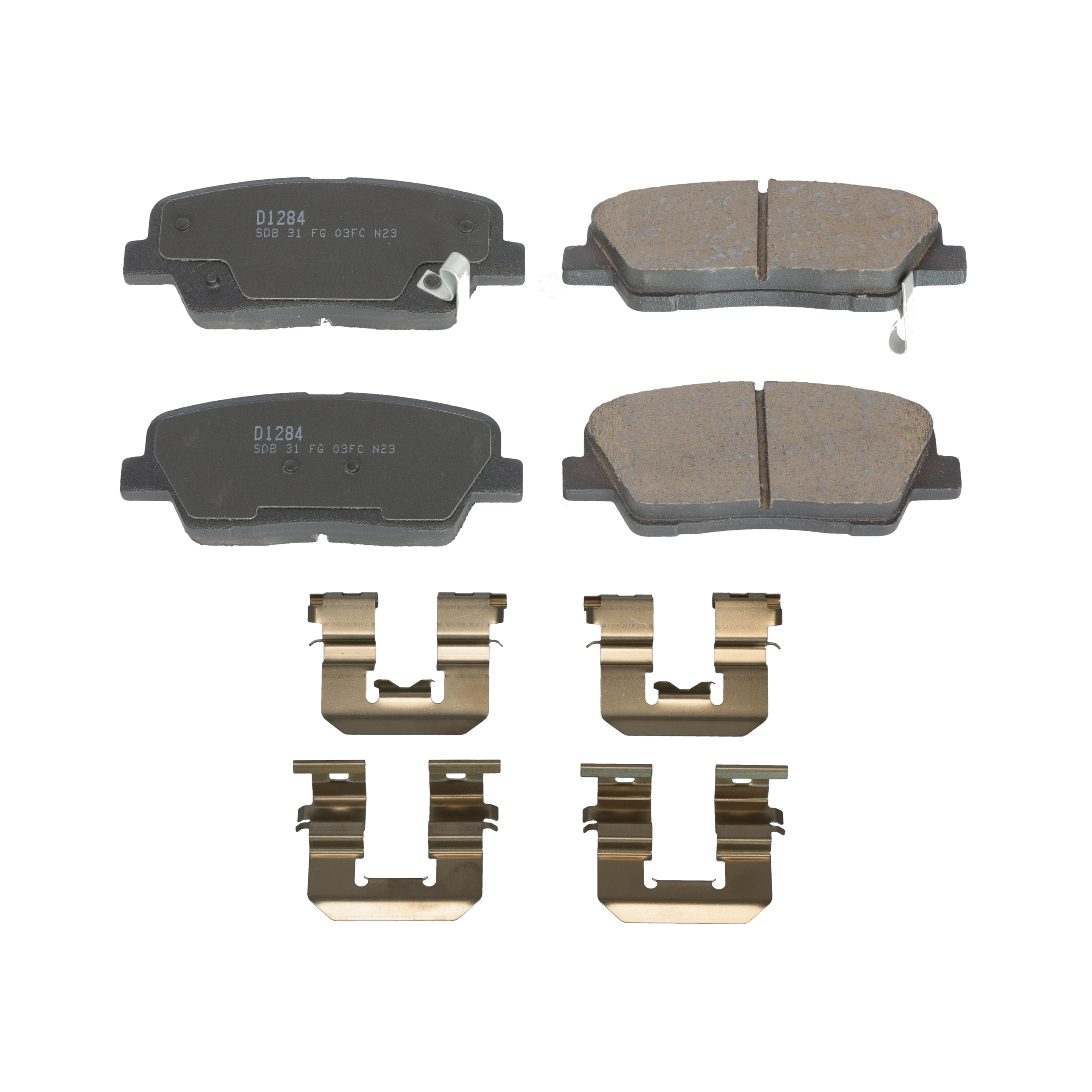 Winstop Brake Pad Set, Rear WS.1284.0.C, Kia Sedona 2012-2007