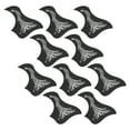 thumbnail image 1 of Anti Scratch Plate, Guitar Pickguard 10Pcs PVC  For Folk Guitar Silver, 1 of 8