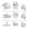 thumbnail image 1 of LS Coolant/ Steam Port Crossover Hose Kit LS Throttle Body Bypass Hose Silver, 1 of 4