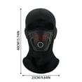 thumbnail image 3 of Winter Weather Cycling Face for Cold Outdoors Pro Gear Wind Thermal Lined for Skiing Motocycle Riding, 3 of 7