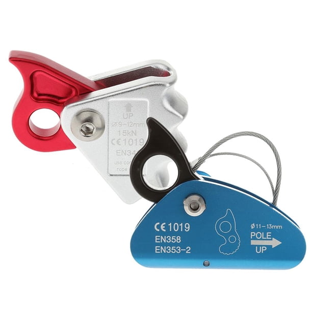 2 Uds Escalada Alpinismo Cuerda Agarrar Protecta Equipo De Seguridad Equipo 15KN