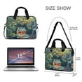thumbnail image 3 of FORMRS 16" Laptop Sleeve Bag Carrying Case with Handle Travel Shoulder Briefcase, Sunshine Goldfish, 3 of 8