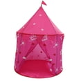 thumbnail image 3 of Campaña Infantil Plegable Portátil Mongolia Pyhouse Castillo de Princesa para Patio Pya Picnic - rosa, L SM SunniMix Juguete de la tienda de la princesa de los niños, 3 of 8