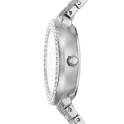 Relic by Fossil Womens Chloi Three-Hand Silver Alloy Watch