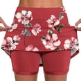 thumbnail image 2 of Feancey Plus Size Workout Skorts for Women Floral Print Mini Skirt High Waist Casual Yoga Shorts 2025 Summer Athletic Tennis Skort Sales Today, 2 of 6