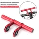thumbnail image 4 of Extensor de manillar de bicicleta soporte de extensión de abrazadera para faro de bicicleta (rojo), 4 of 6