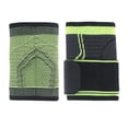 thumbnail image 2 of Wrist Compression Straps 1 Pair Protective Support Wrist Wrap For Athletes Weightlifting Sports 12.5x8.8cm Green Nylon, 2 of 3