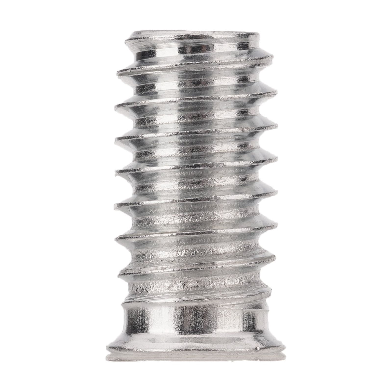 125pcs Convenient 5-10mm Threaded Insert Assortment Furniture Screw In Nut Set Complete Assortment of Screw