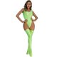 thumbnail image 3 of Medias para mujer, traje de baño Sexy brillante con medias altas hasta el muslo, traje de baño brillante, traje de baño de corte alto con cuello redondo y espalda descubierta, cuerpo porno, 3 of 5