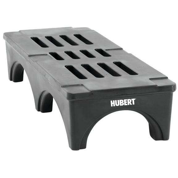 HUBERT® Dunnage Rack Storage Rack in Black - 60" L x 22" W x 12" H