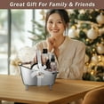thumbnail image 5 of Aqua Elegante Bath Gift Basket For Women - Luxury Body Care Set With Coconut & Vanilla, 5 of 10