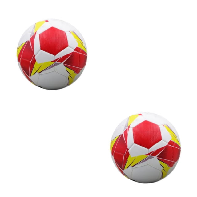 stanreset Durable And Compact Soccer Ball For Football Training And Competitive Matches red No.4 2Set