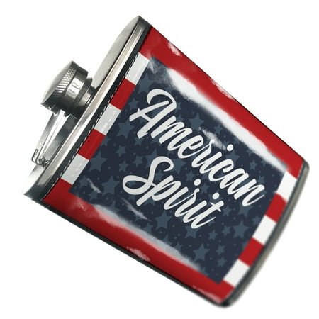 

NEONBLOND Flask American Spirit Fourth of July Stars and Stripes