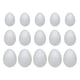 thumbnail image 1 of Huevos de Pascua Pintables Versátiles Suaves Blancos Sin Terminar Artesanía de Huevos de Espuma Manualidades 15 piezas mixtas, 1 of 7