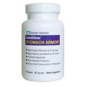 GastroDefense Stomach Armor : Boost bowel and immune system health. Proprietary formula that Increases nutrient absorption and eliminate harmful pathogens. 60 capsules /w 502mg