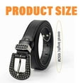 thumbnail image 5 of 1pcs Boucle à Ardillon Ceinture Fine Tout-en-un pour Femmes, 5 of 5