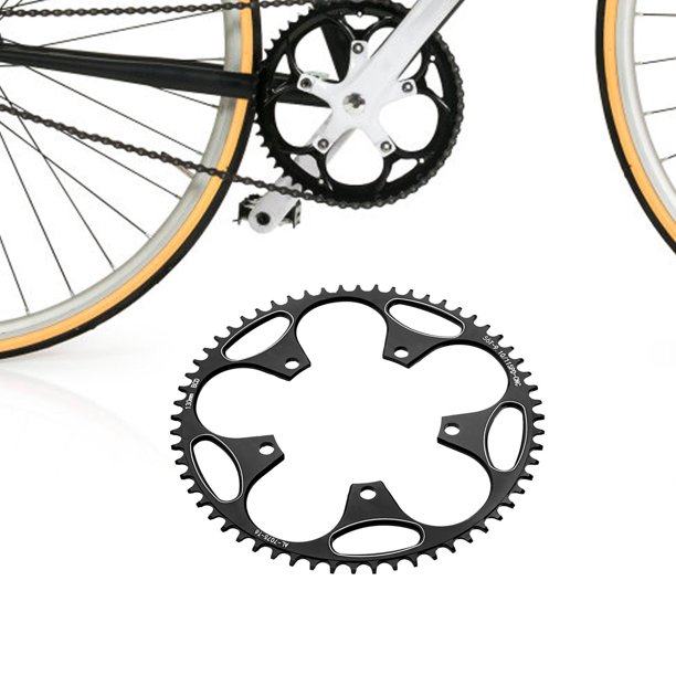 Plato ancho y estrecho para bicicleta perfecl 130BCD Juego de bielas de aluminio 56T