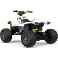 Power Wheels Racing ATV Battery Powered RideOn Vehicle with Multi