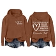 thumbnail image 2 of Dear Person Behind Me Hoodie for Women Men You Matter To The Person Behind Me Pullover Comfort Cozy Baggy Oversized Loose Fit Hiking Clothes Lounge Daily Preppy Airport Travel Outfit Workout Hoodies, 2 of 4