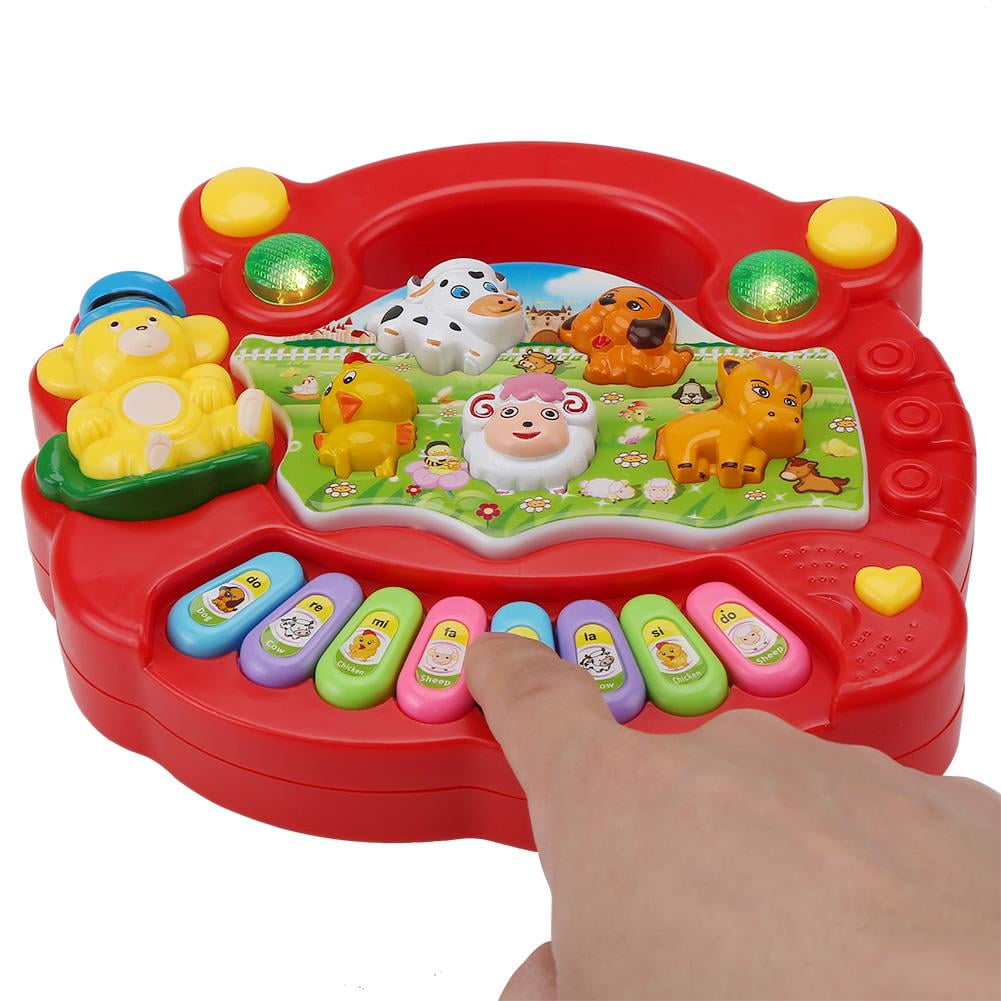 Peahefy Baby Musical Educational Piano Toy Animal Farm Developmental