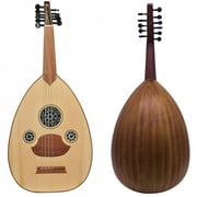 Amazing!! Beginner Turkish Oud "The Turkish Butterfly " + Soft Case - (Mahogany-Walnut /Matt Finish)
