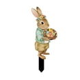 thumbnail image 2 of Tyidzon Easter Garden Stakes, 10 Inch Colorful PVC Bunny Gnome Yard Signs for Easter Decoration Outdoor, Weatherproof Ground Insert Decor for Spring Courtyard Garden Party, 2 of 7