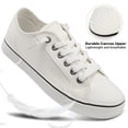 thumbnail image 3 of Ecetana Canvas Shoes for Women Slip on Casual Low Top Sneakers Womens Tennis Shoes, 3 of 7