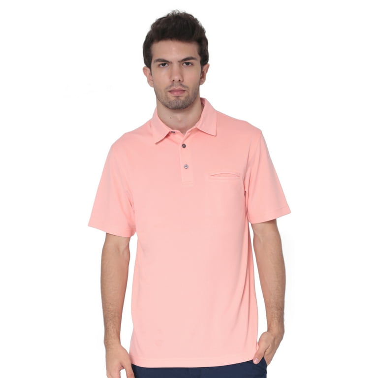 golf shirt with pocket mens