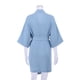 thumbnail image 2 of Minnieouse Bata informal de algodón de crespón para mujer, albornoces de gasa de capas, ropa de dormir con cordones, ropa de baño para el Pijama Verde S, 2 of 6
