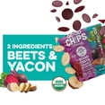 thumbnail image 6 of GOOD CHIPS Baked Organic Beet Yacon Chips, 12-Pack, 0.7oz Bags, 6 of 8