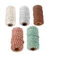 thumbnail image 3 of 328 Feet Cotton Bakers Twine, Christmas Gift Wrapping Cotton String, Crafts Twine String and Holiday Decorations, 3 of 6