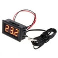 thumbnail image 1 of Home Thermometer Practical 5-12V Led Meter Probe Terrarium -50 110 C 1M Aquarium Car Dc Digital Gauge Panel Pool Red, 1 of 6
