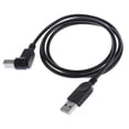 thumbnail image 4 of El Varón Del ángulo USB Del ángulo 90 degree A B Mecanografía De Extensión Del Convertidor Para La Impresora shamjiam Cable adaptador macho tipo B USB, 4 of 9