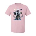 thumbnail image 2 of Collage of Popular Wild Life Animals | Mens Animal Lover Graphic T-Shirt, Light Pink, 3XL, 2 of 3