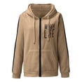 thumbnail image 7 of Xudanell Womens Oversized Sweatshirts Plus Size Coats with Hooded Trendy Womens Clothes Outwear, 7 of 7