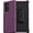 Happy Purple, variant on OtterBox Samsung Galaxy S22 Ultra (Only) - Defender Series Case - Dark Tide (Blue & Black) - Screenless - Rugged & Durable - with Port Protection - Holster Clip Included - Non-Retail Packaging