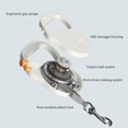 thumbnail image 3 of Retractable Dog Leash 10 ft for Small and Medium Dogs or Cats, One Button Brake(Beige), 3 of 5