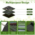 thumbnail image 2 of Costway 6.5 x 330FT Weed Barrier Landscape Fabric 3.2 OZ Heavy Duty Woven Gardening Mat, 2 of 9
