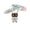 D, variant on Astronaut Induction Flying Plaything, Levitation Aircraft Gadget with LED Lights, Stable Intelligent Hover Flying Saucer, Science Techs Desk Decor for Boys Girls