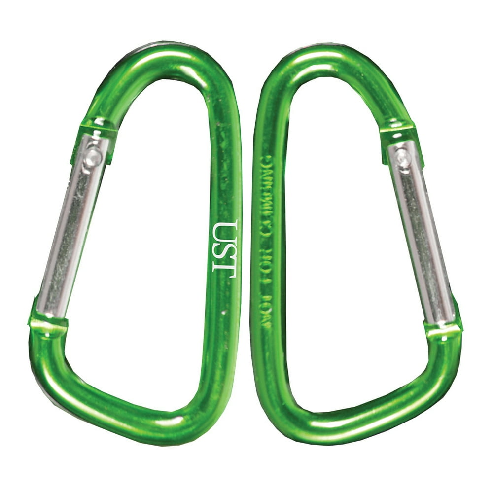 UST 8 cm Carabiners (2Pack), Assorted Colors
