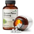 thumbnail image 4 of Futurebiotics Korean Panax Ginseng 1000 MG Per Serving Energy, Memory & Brain Health Support, Non-GMO, 120 Capsules, 4 of 7